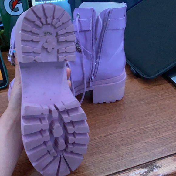 Used jeffrey campbell lilac boots - Picture 2 of 7
